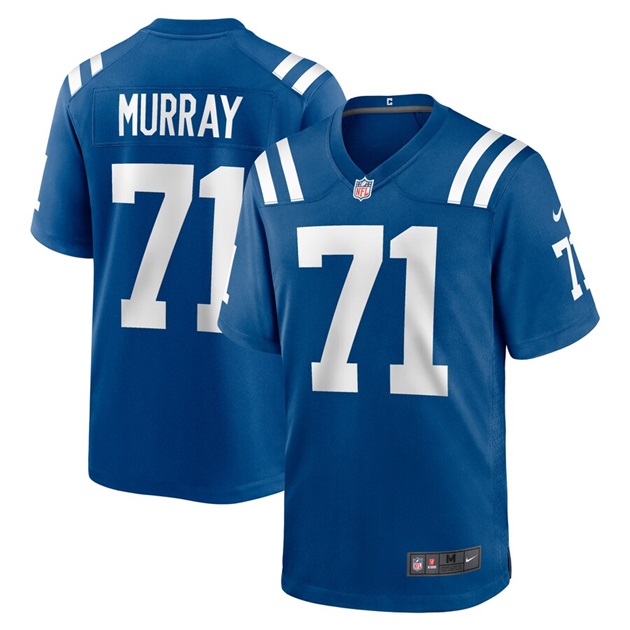 mens nike jordan murray royal indianapolis colts player game jersey